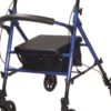 Andador con ruedas cesta y asiento para ANCIANOS - Cómodo y Seguro