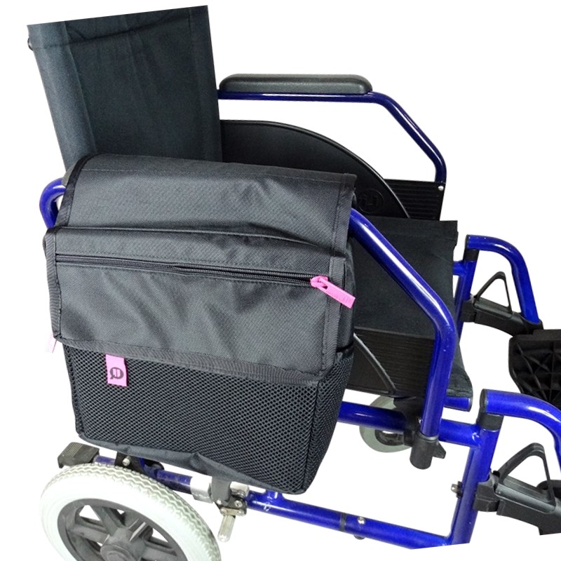 Bolsa de lujo para silla de ruedas, accesorios para sillas de ruedas para  adultos y personas mayores, mochila para silla de ruedas, accesorios de