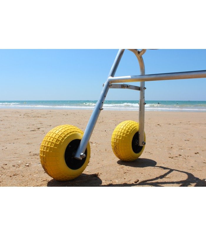 Andador Rollator para Discapacitados en la PLAYA, MONTAÑA,..WALKER BEACH