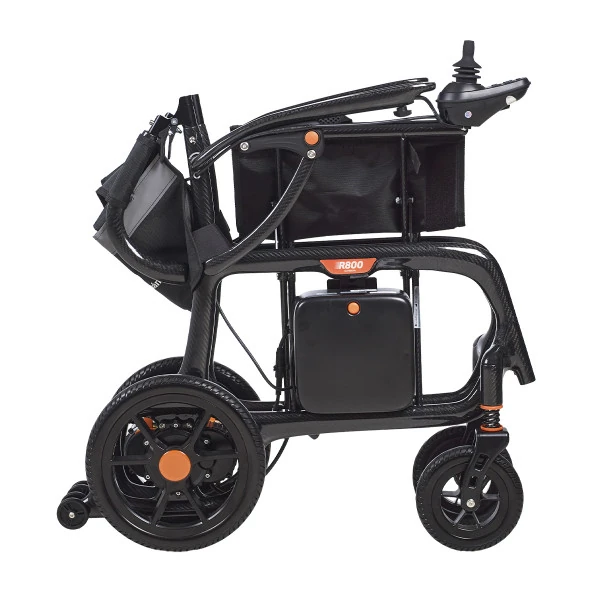 SILLA DE RUEDAS ELECTRICA PLEGABLE DE CARBONO - Imagen 4