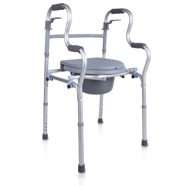 Andador y Silla de Inodoro Plegable 4100