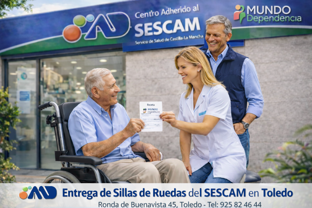 receta silla de ruedas sescam
