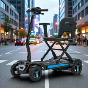 Zenit | El Scooter Eléctrico de Magnesio (Plegado Automático)