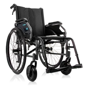 Silla de Ruedas Manual de Acero Plegable Saby-20/21 PLUS